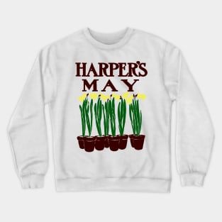 Harper's 1899 Edward Penfield Daffodils Crewneck Sweatshirt